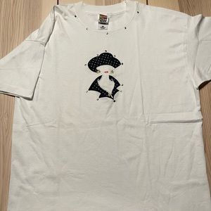 Vintage 90s High‎ Fashion Model Aesthetic SS Shirt